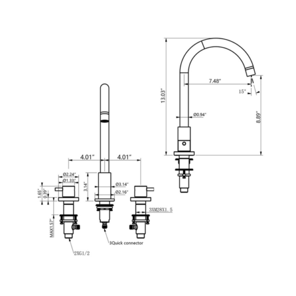 DHBF0001 Dimensions