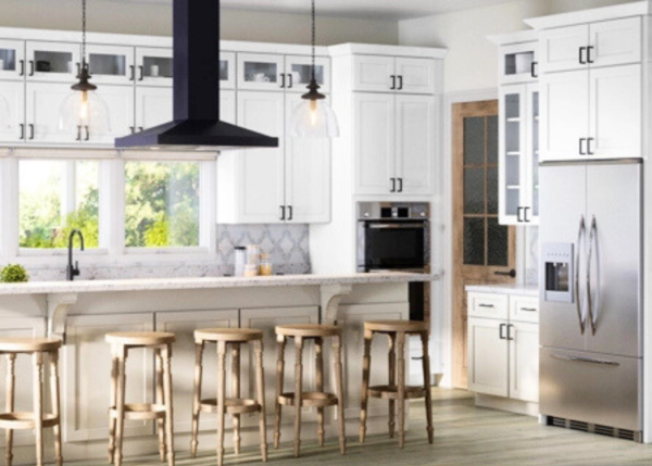Shaker Elegant White Kitchen