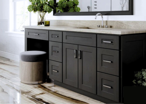 Shaker Metallic Bathroom