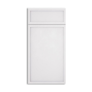 Shaker Slim White Door